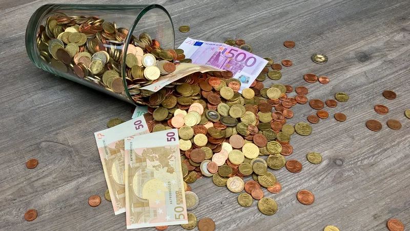 Épargne en euros illustrant un plan d’épargne retraite