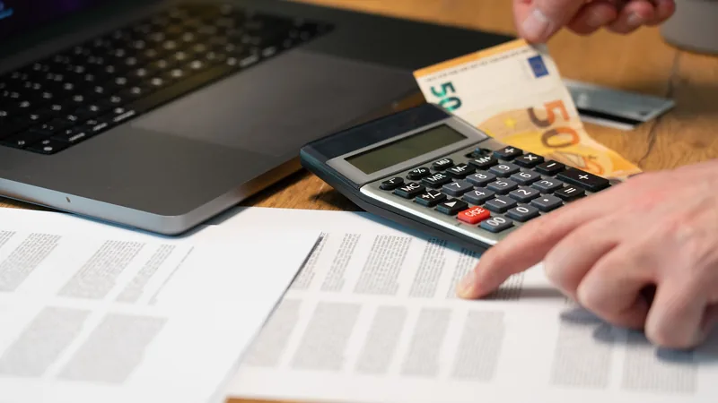 Calcul de la TVA à partir de documents comptables